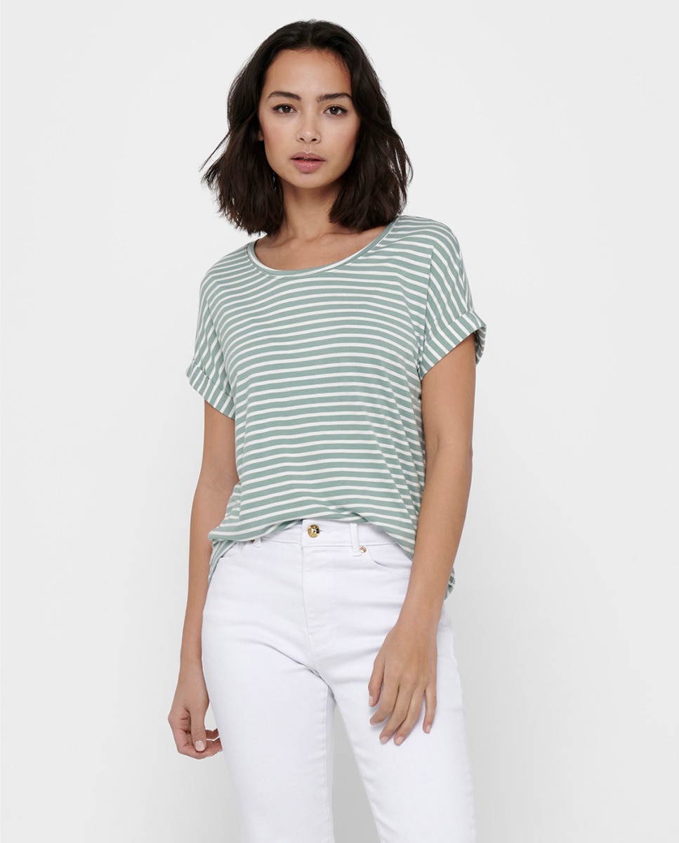 Tshirt à manches courtes et col rond