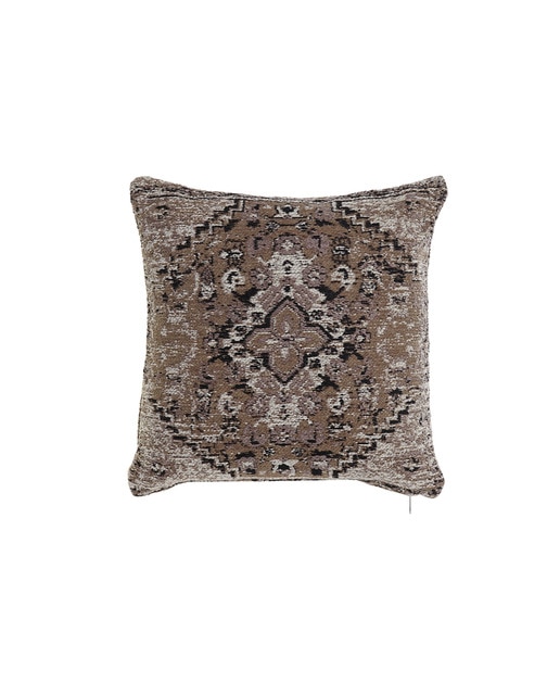 Imagen 0 de Cojín algodón y poliéster marrón