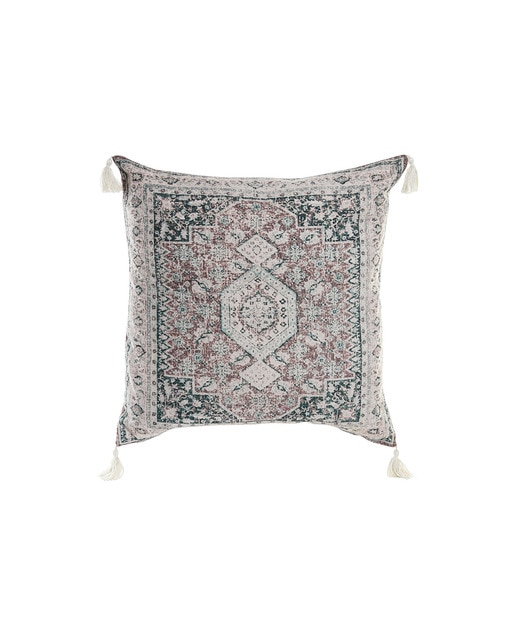 Imagen 0 de Cojín algodón rombos desgastado