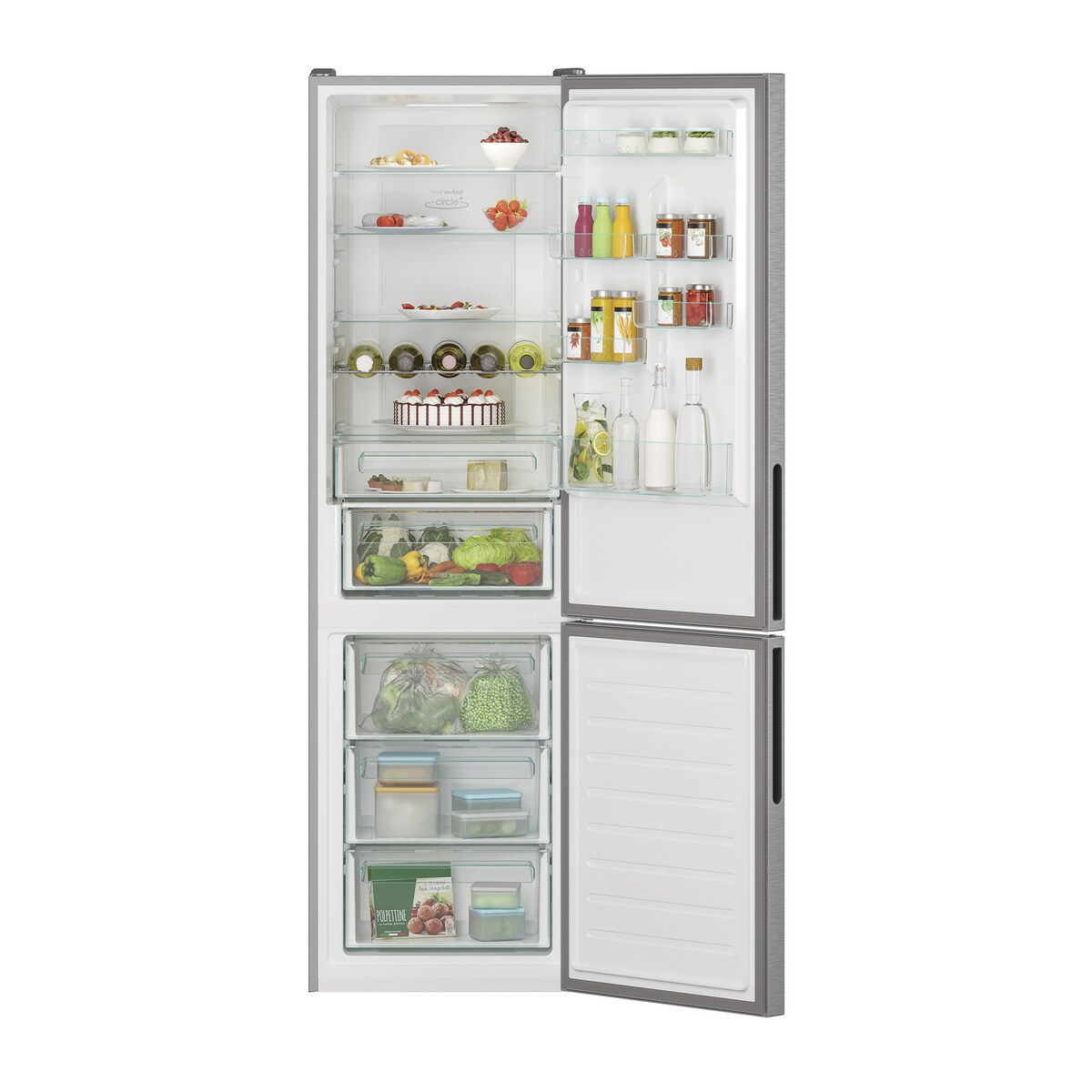 Frigorífico Combi Candy Total No Frost - CCE7T620EX Inox-4