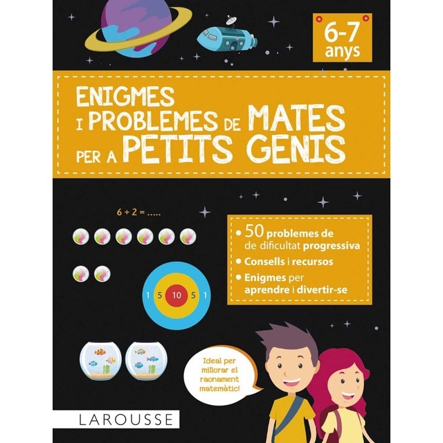 Imagen 0 de Enigmes i problemes de mates per a petits genis (6-7 anys) (Tapa blanda)