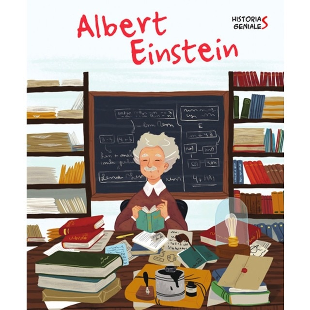 Imagem 0 de ALBERT EINSTEIN. HISTORIAS GENIALES (VVKIDS) (Capa dura)
