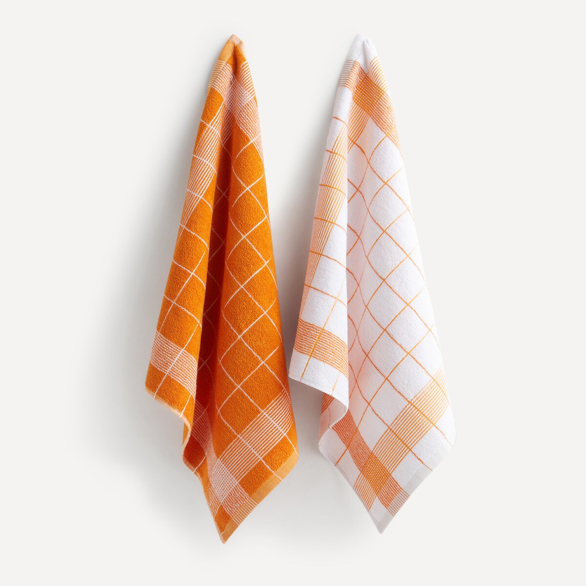 Lot de 2 torchons tissuéponge Boney