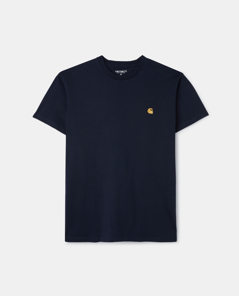 Imagen 4 de Camisetas de hombre S/S Chase T-Shirt - Carhartt WIP - Azul Azul