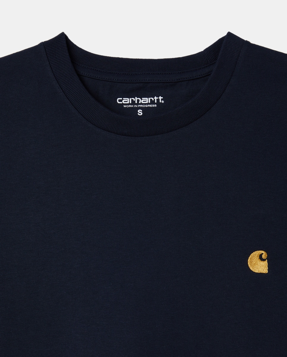 Imagen 5 de Camisetas de hombre S/S Chase T-Shirt - Carhartt WIP - Azul Azul
