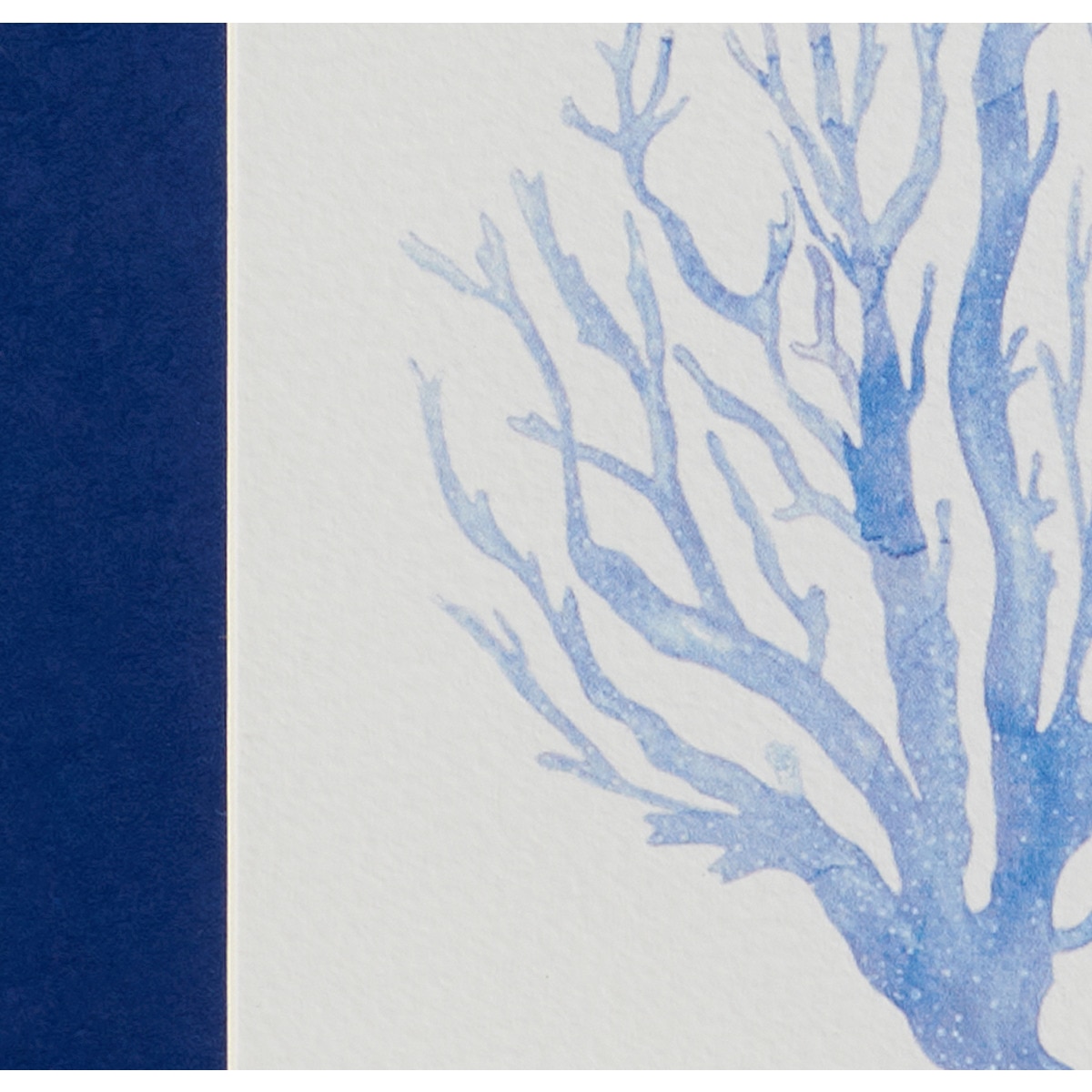Quadro Coral azul Azul-4