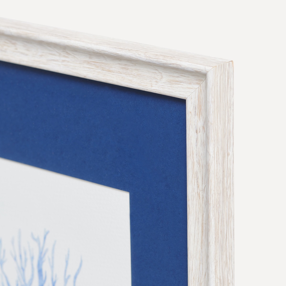 Quadro Coral azul Azul-3