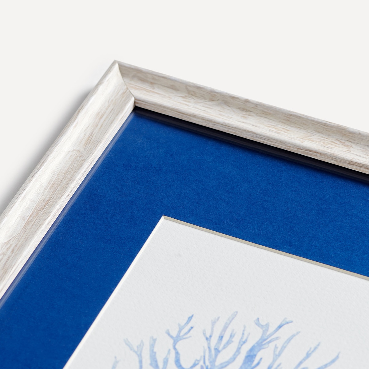 Quadro Coral azul Azul-2