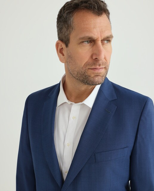 Chaqueta de traje de hombre regular lisa azul tallas grandes · Emidio Tucci  · El Corte Inglés