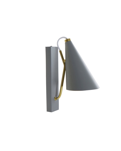 Imagen 0 de Lámpara sobremesa metal gris claro