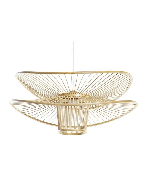 Imagen 0 de Lámpara techo bambú marrón