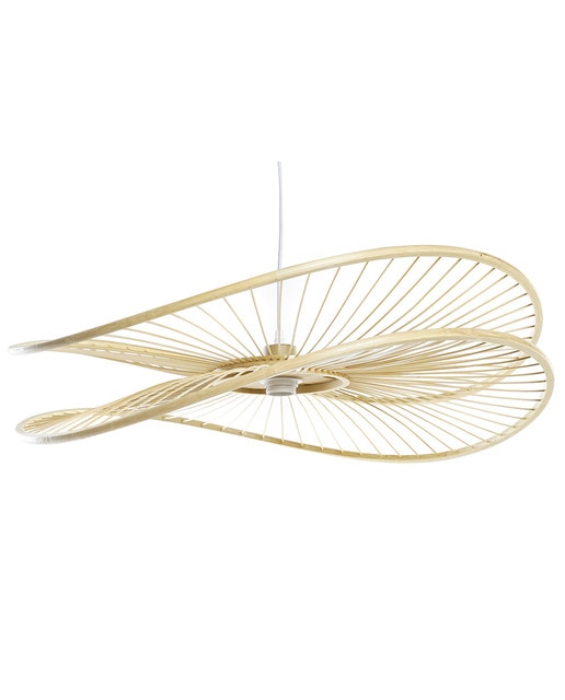 Imagen 0 de Lámpara techo bambú marrón