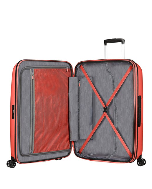 Maleta grande expandible BON AIR DLX, rígida naranja, con capacidad hasta  117 L · American Tourister · El Corte Inglés