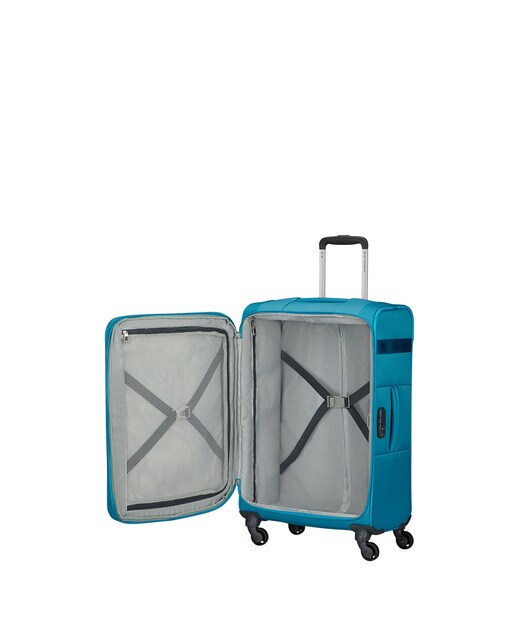 Maleta mediana expandible CITYBEAT, blanda azul, con capacidad hasta 73 L ·  Samsonite · El Corte Inglés