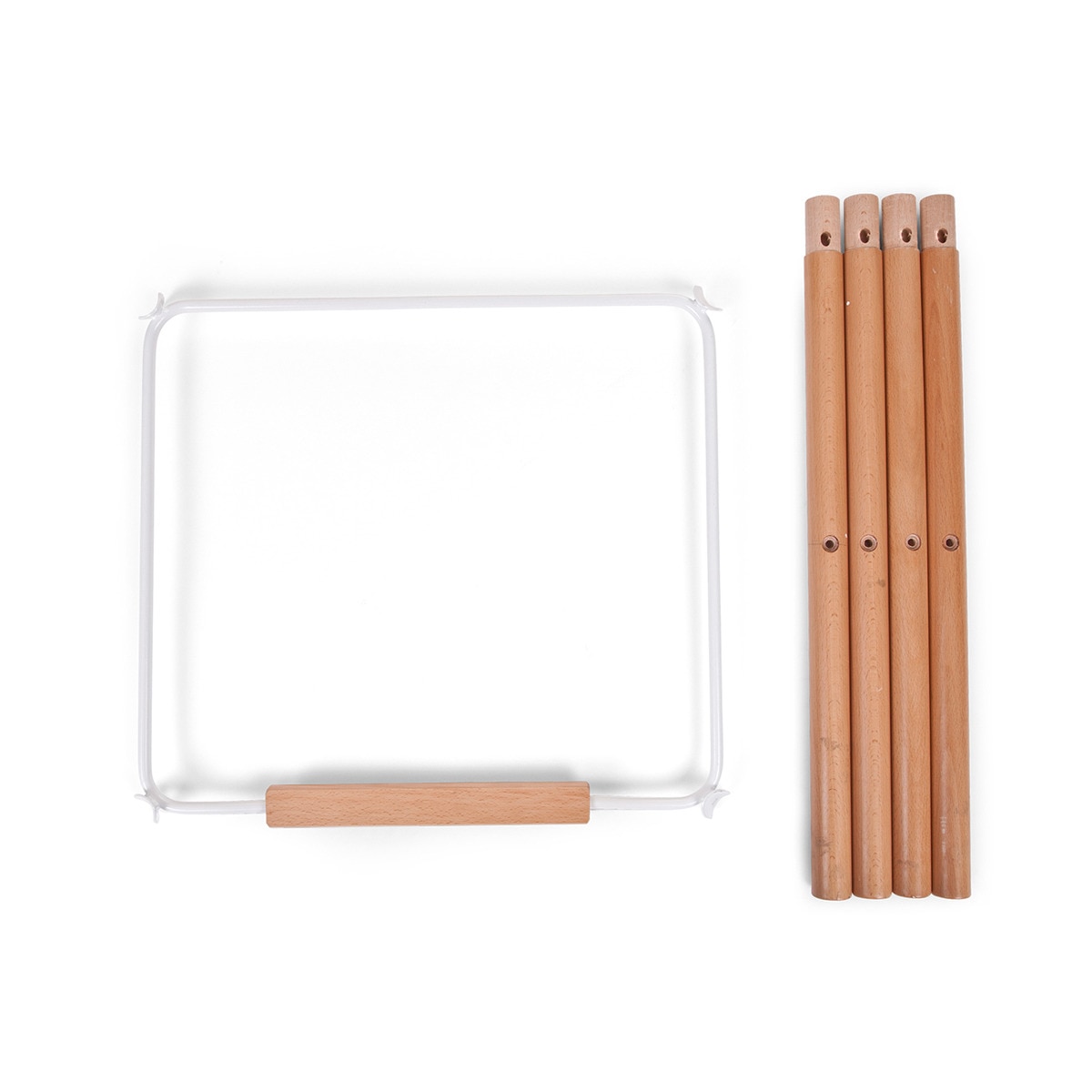 Jogo de Pernas e Repousa-pés para Cadeirão Childhome Evolu Extra - Natural 1