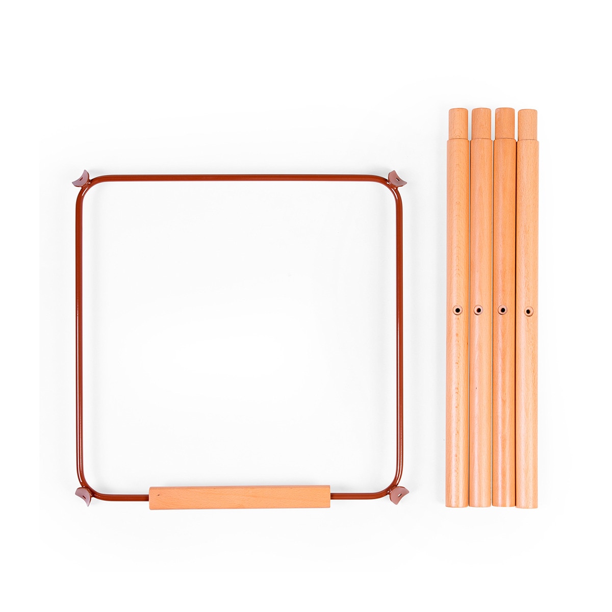 Imagem 0 de Jogo de Pernas e Repousa-pés para Cadeira de Refeição Evolu Extra