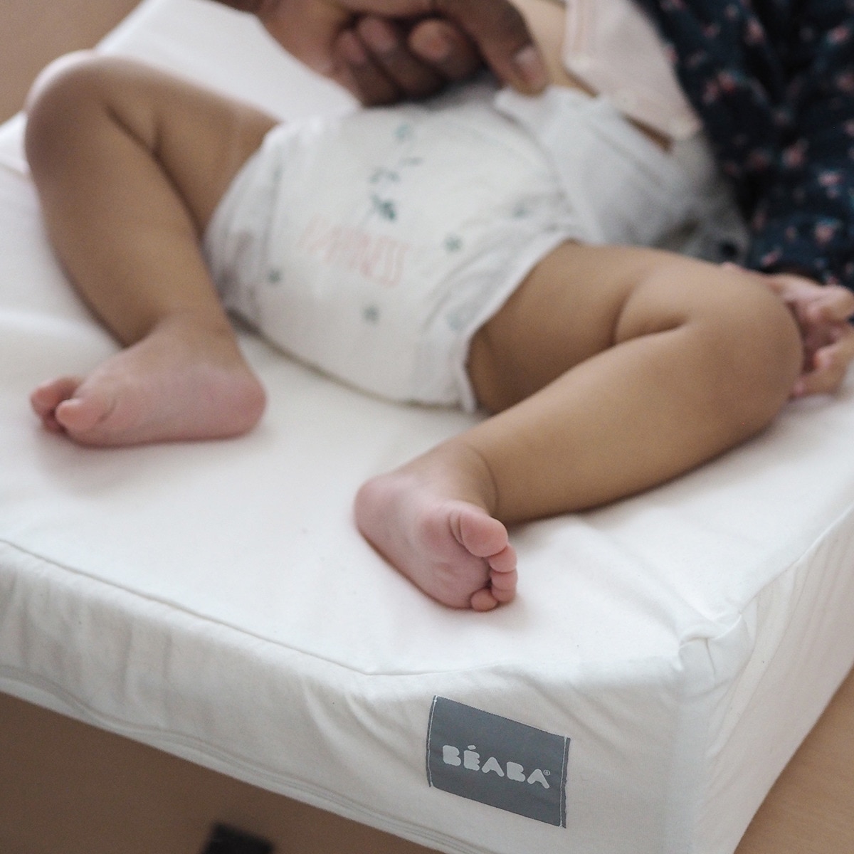 Pack de Trocador Sofalange com Capa - Cinzento Branco / Cinzento-4