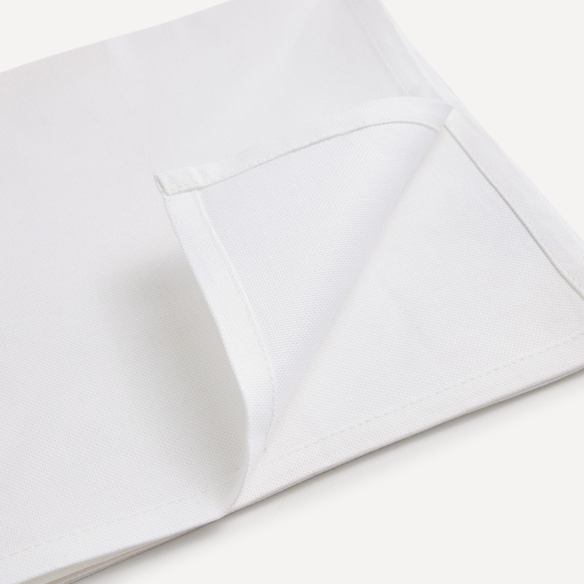 Conjunto 4 guardanapos de algodão Cotton Branco-3