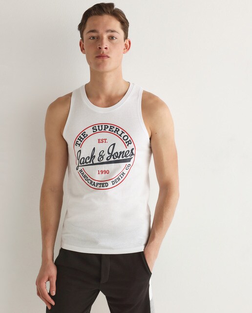 Pack de 3 camisetas de hombre sin mangas · Jack \u0026 Jones · El Corte Inglés