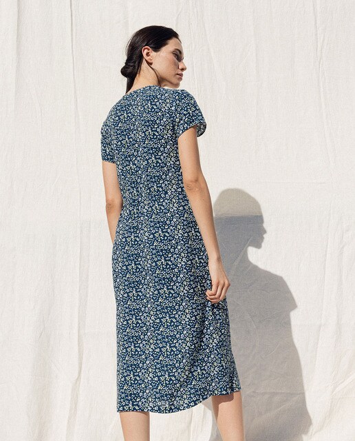 Vestido manga corta cuello pico · Indi \u0026 Cold · El Corte Inglés