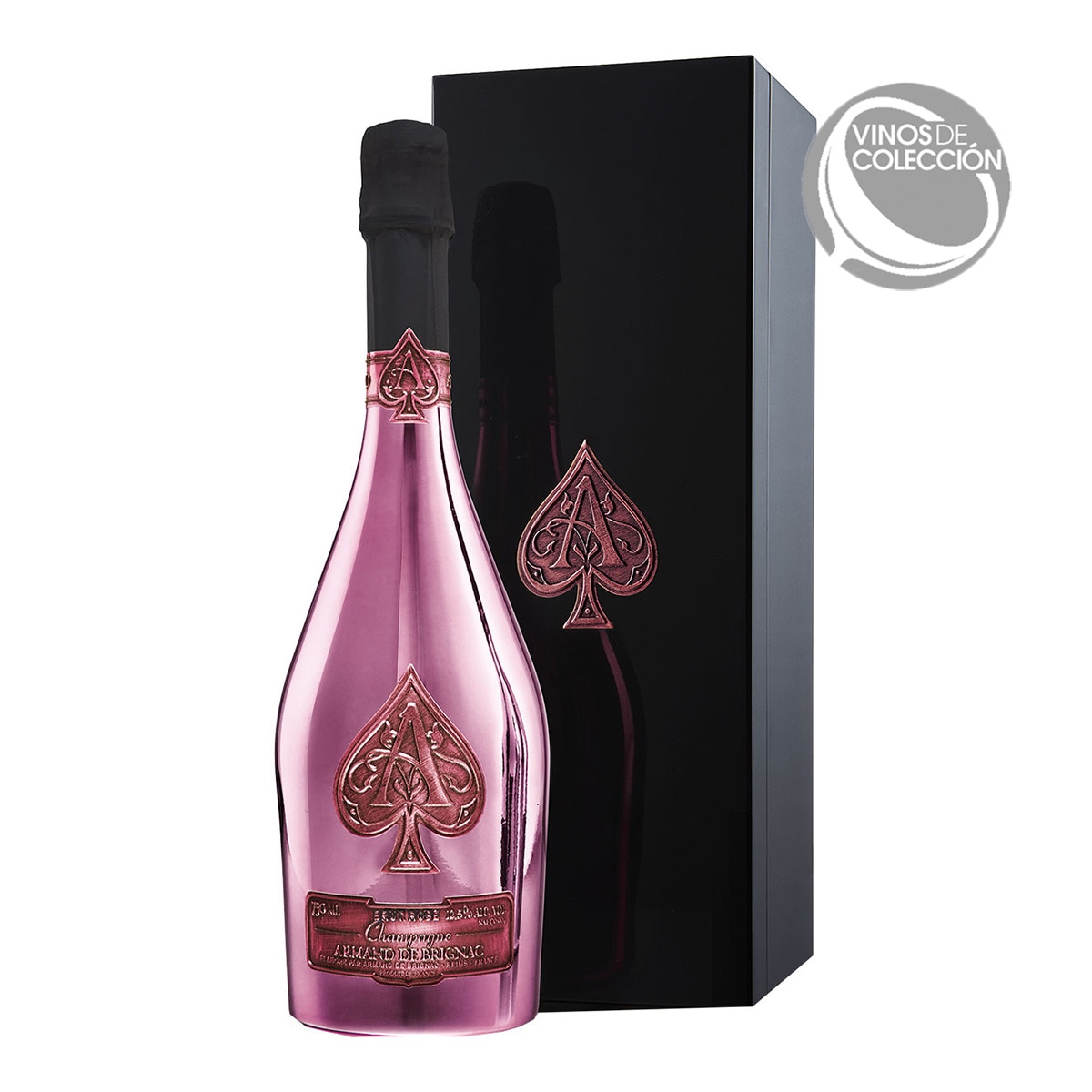 Imagen 0 de Estuche champagne Rosé Armand de Brignac Brut