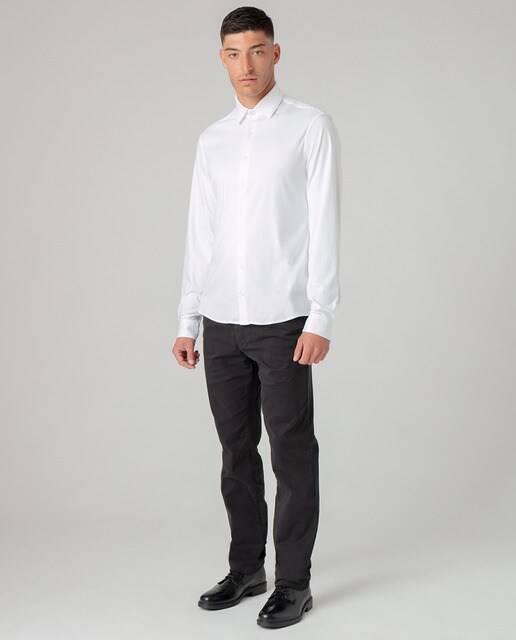 Camisa de hombre slim de algodón suave · Calvin Klein · El Corte Inglés