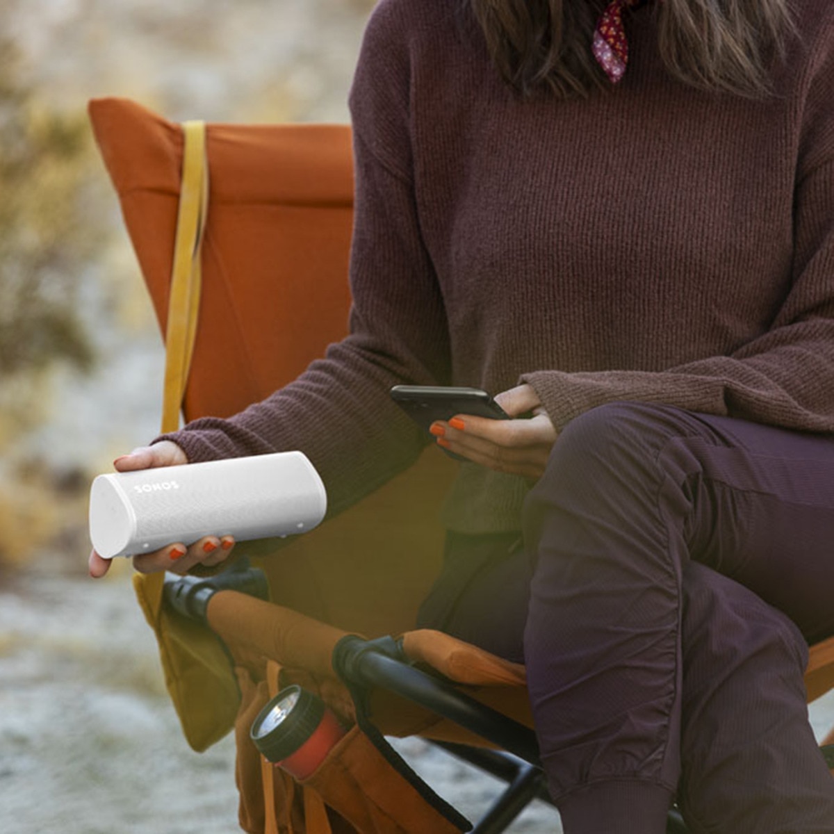 Altavoz portátil Sonos Roam SL Wi-Fi y Bluetooth Blanco-7