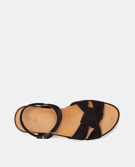 Sandalias de plataforma de mujer en ante negro · UGG · El Corte Inglés