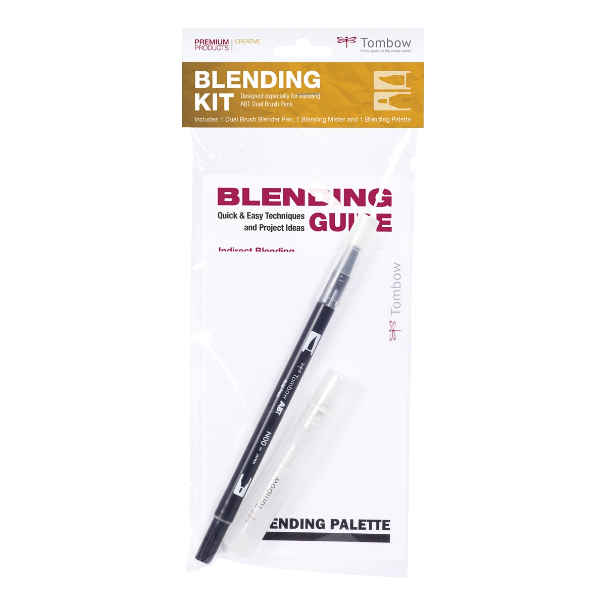 Imagen 0 de Kit Mezclador Rotuladores Acuarelables Tombow Transparente