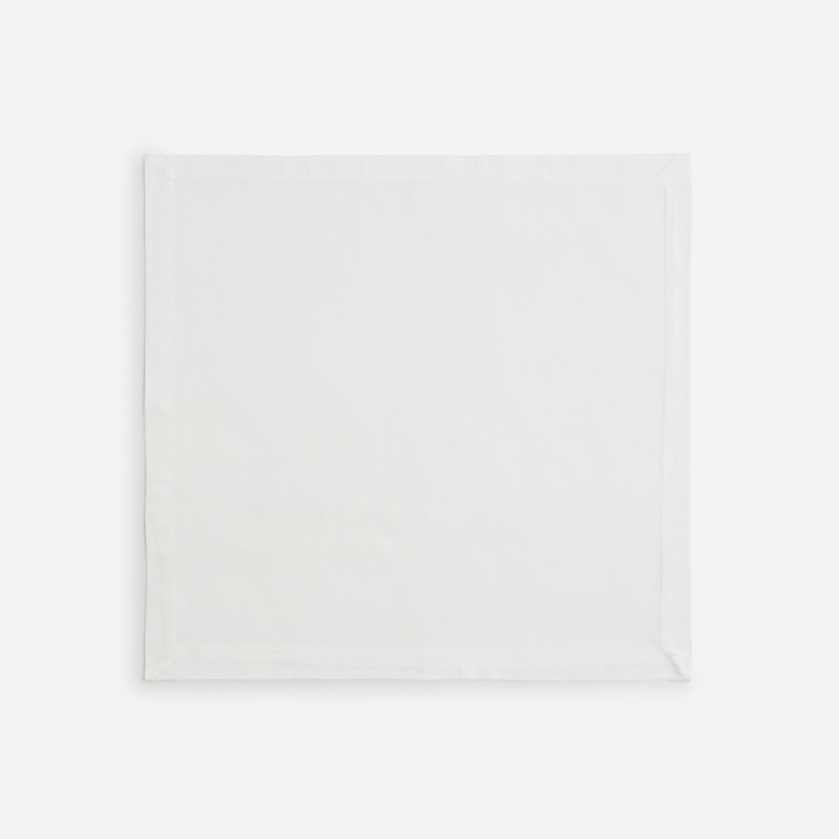 Conjunto de 6 guardanapos White El Corte Inglés Branco-marfim-2