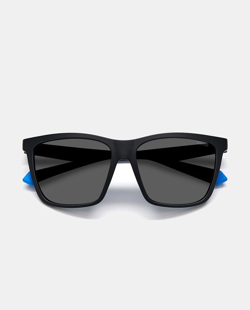 Gafas de sol rectangulares negras con lentes polarizadas · Polaroid · El  Corte Inglés