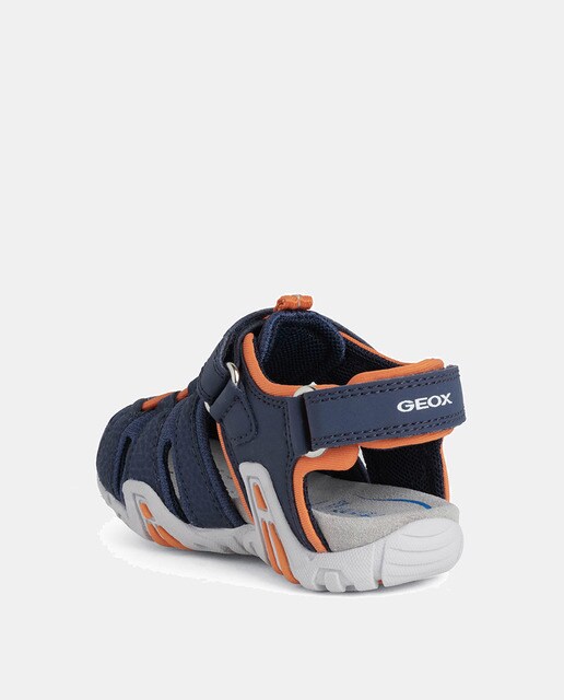 Sandalias de bebé niño en color azul marino con cierre adherente · Geox ·  El Corte Inglés