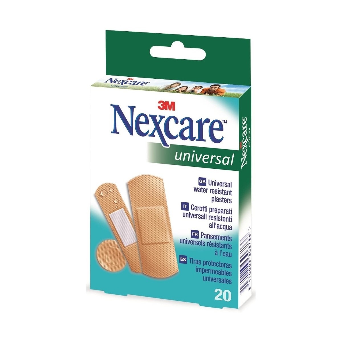 Imagem 0 de Pensos Sortidos Nexcare Universal - 20 un.