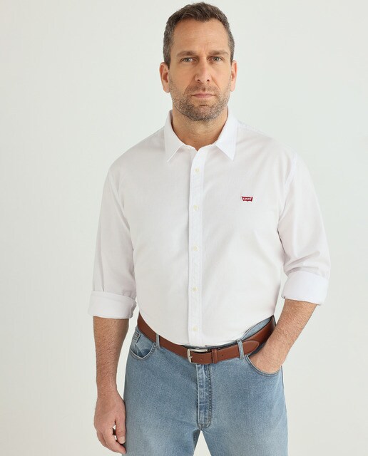 Camisa de hombre classic lisa blanca tallas grandes · Levi's · El Corte  Inglés