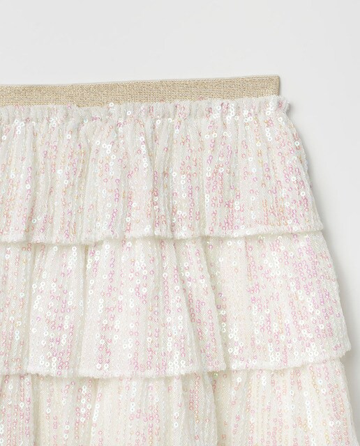 Falda fiesta sequins de niña · Sfera · El Corte Inglés