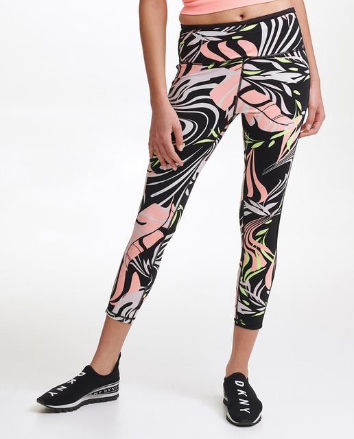 Imagen 0 de Leggin de mujer deportivo largo y pitillo con cintura alta