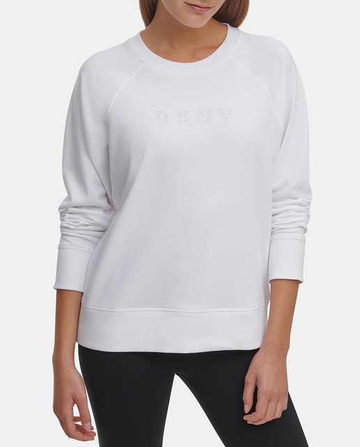 Imagen 0 de Sudadera de mujer de cuello redondo y manga larga