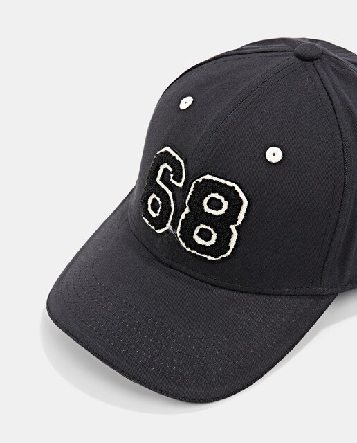 Gorra negra de algodón orgánico · Esprit · El Corte Inglés