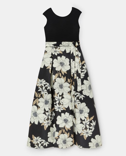 Vestido largo de flores · Woman Fiesta El Corte Inglés · El Corte Inglés