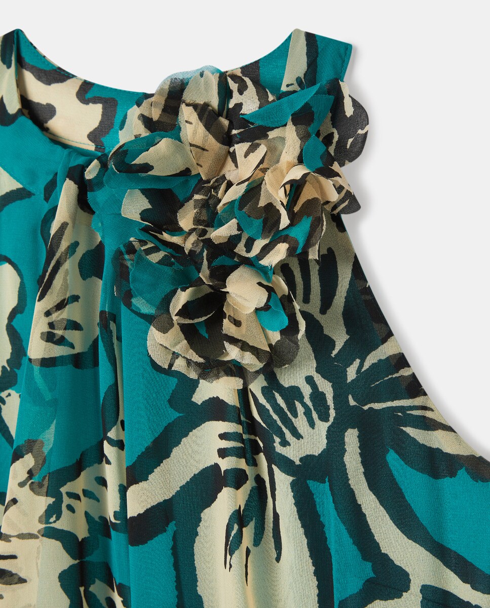 Vestido fluido con escote halter · Woman Fiesta El Corte Inglés · El Corte  Inglés
