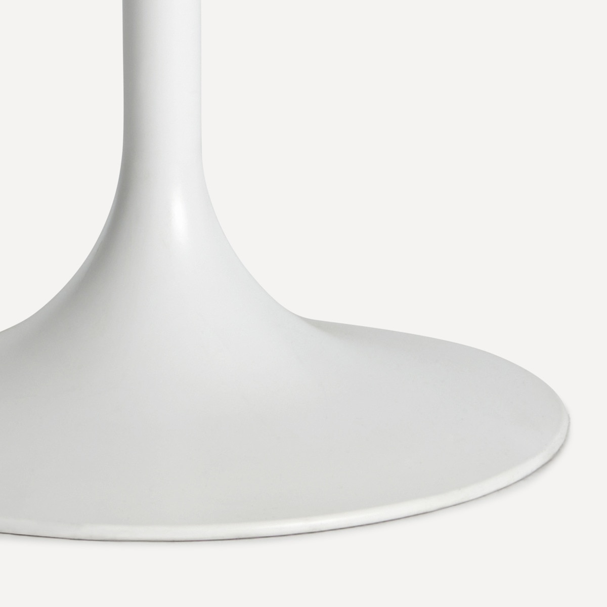 Mesa de Sala de Jantar Redonda Icon de Mármore Branco-3