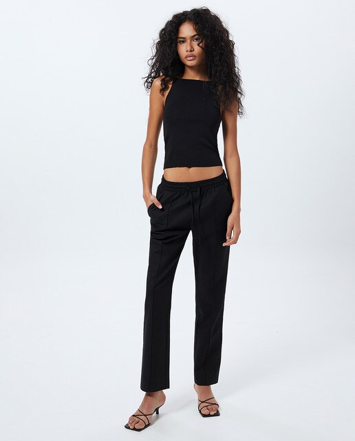 Pantalón fluído lino · Sfera · El Corte Inglés