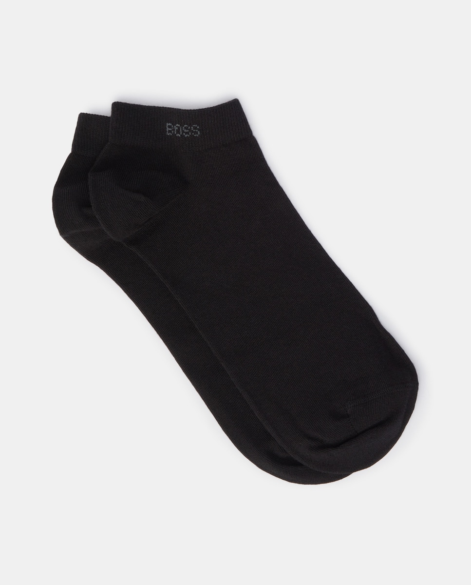 Imagem 0 de Pack de dois pares de meias pelo tornozelo pretas