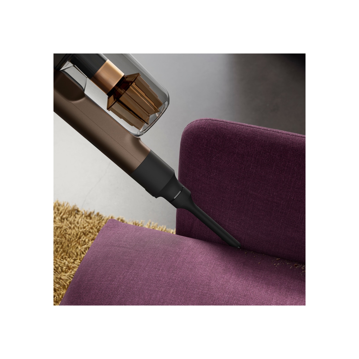 Aspiradora de escoba AEG serie 8000 base de carga y carga rápida Marrón-7