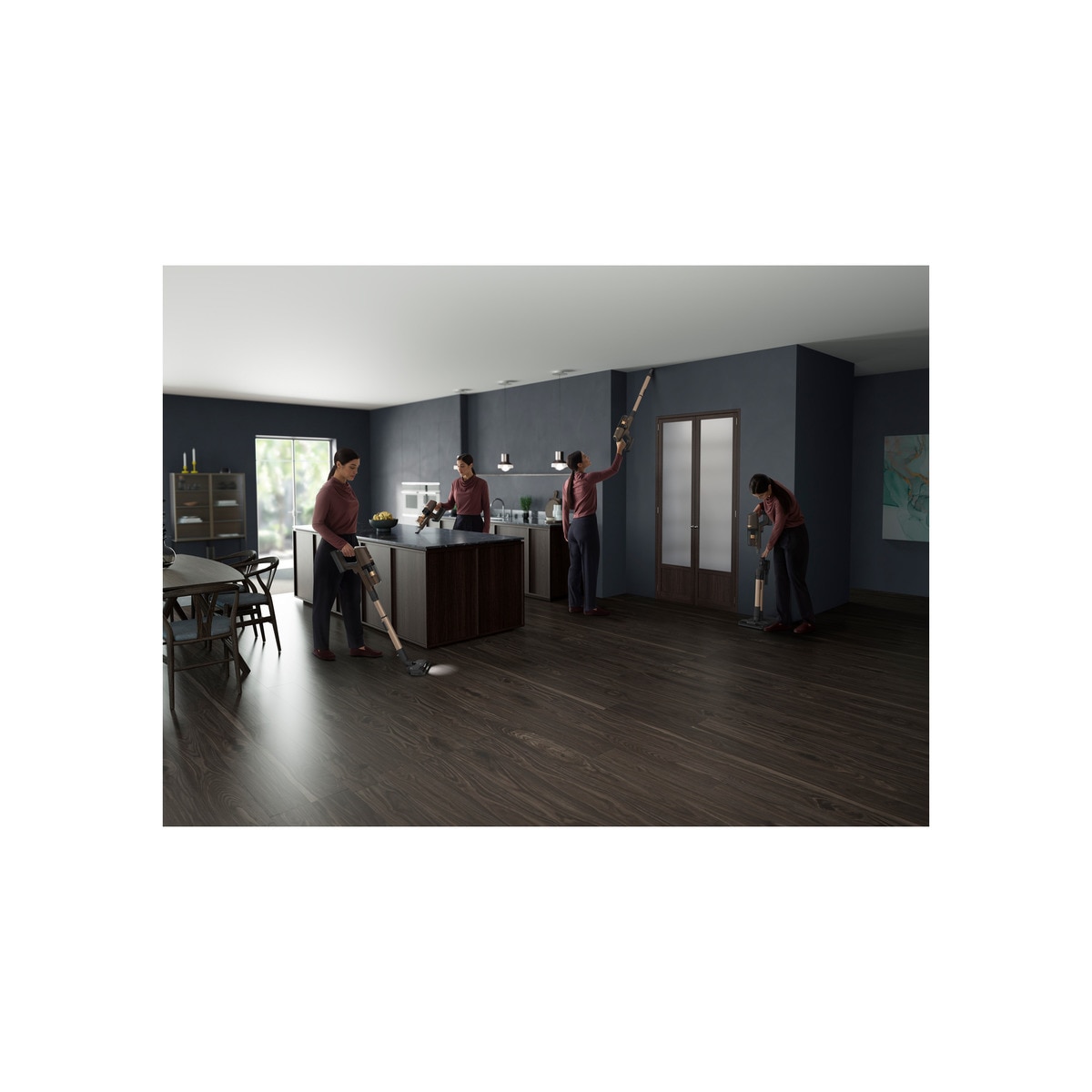 Aspiradora de escoba AEG serie 8000 base de carga y carga rápida Marrón-14