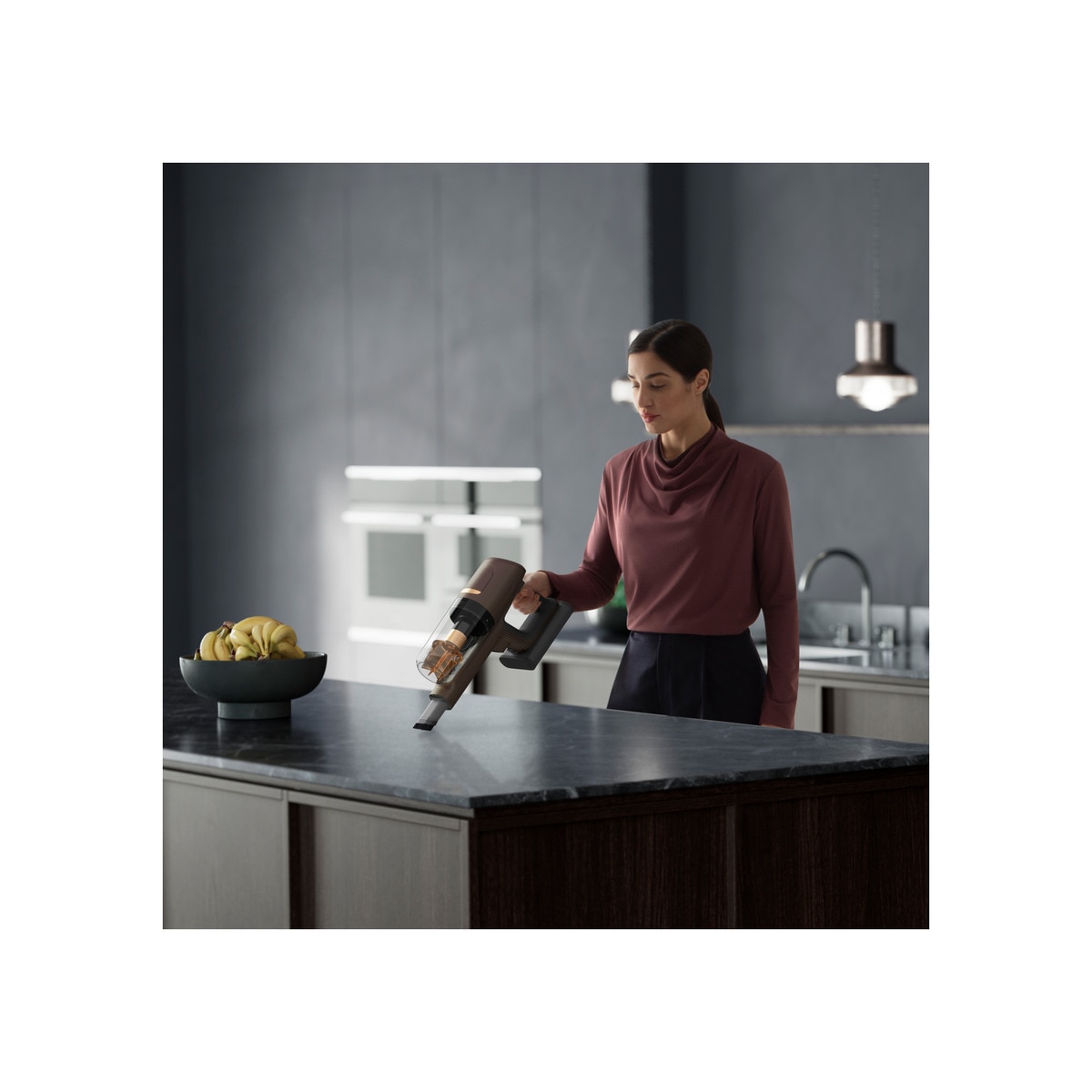 Aspiradora de escoba AEG serie 8000 base de carga y carga rápida Marrón-12