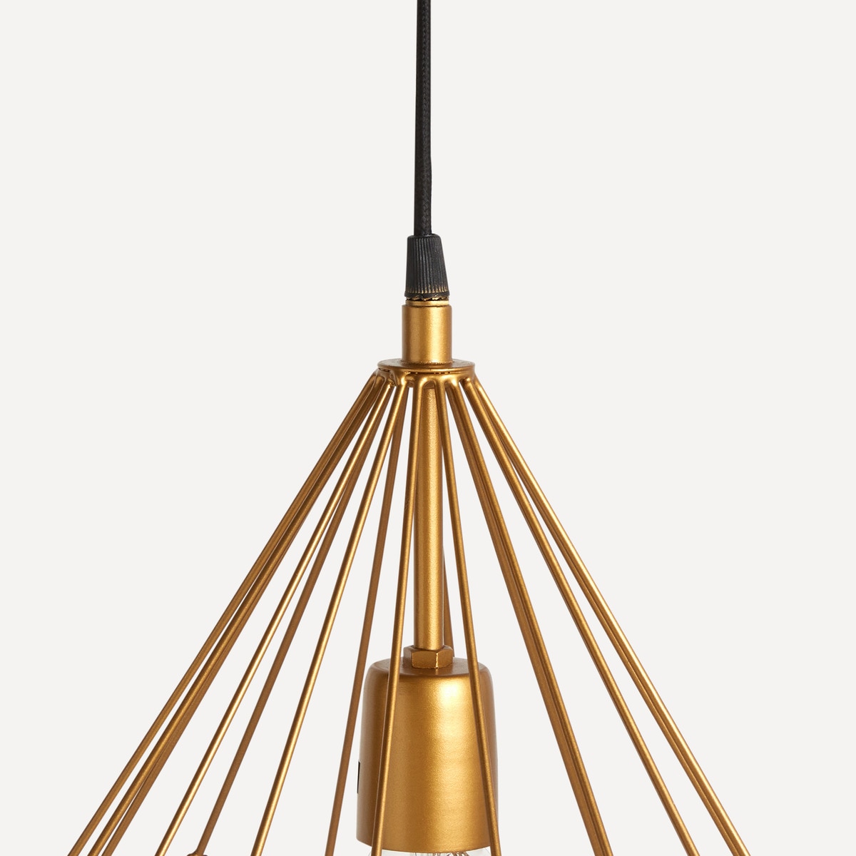 Candeeiro de tecto New Diamond El Corte Inglés Ouro-4