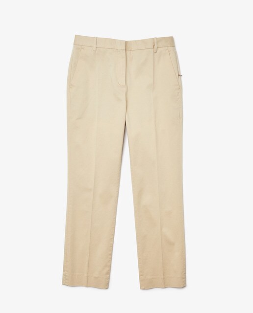 Pantalón chino de mujer · Lacoste · El Corte Inglés
