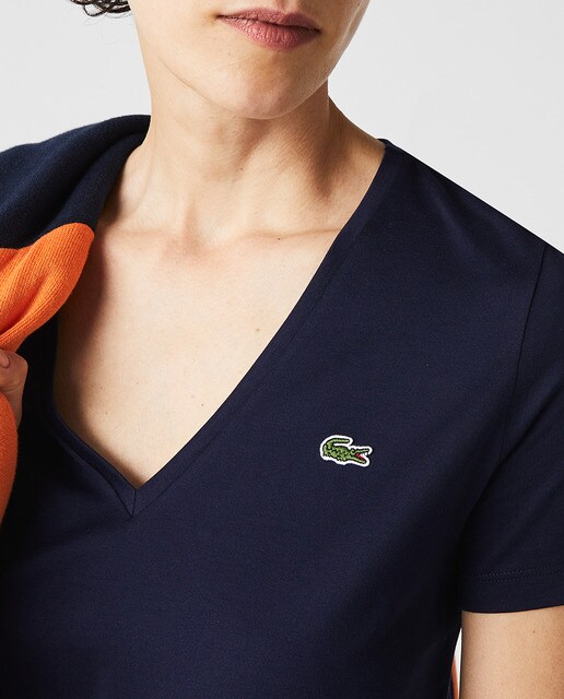 Camiseta fit loose de mujer · Lacoste · El Corte Inglés