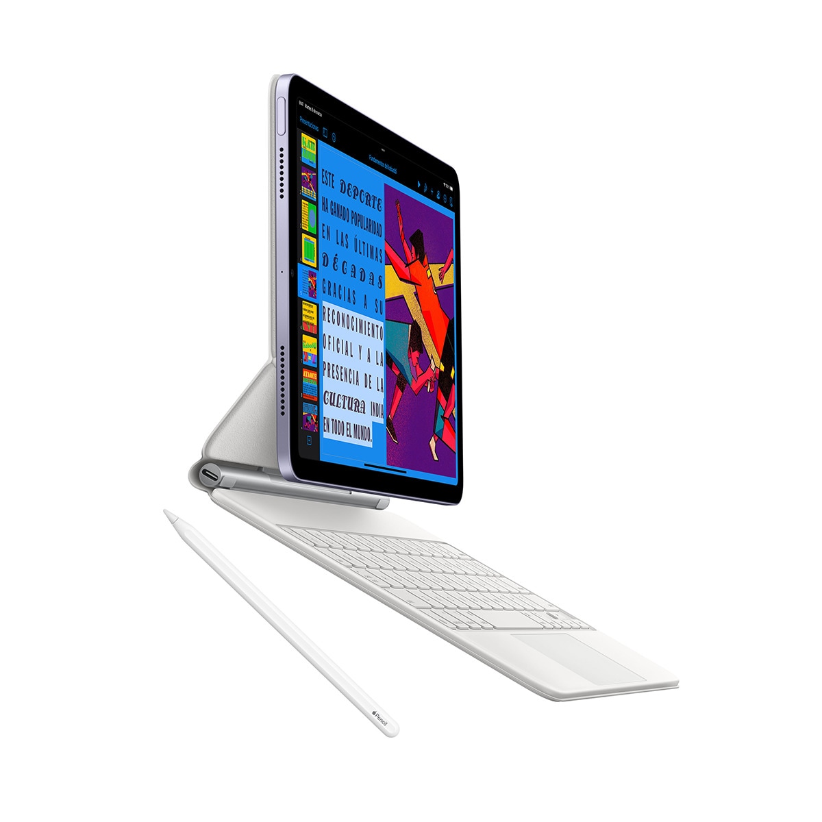 Apple iPad Air (2022) Wi-Fi + Cellular (5ª Generación) Gris espacial-5